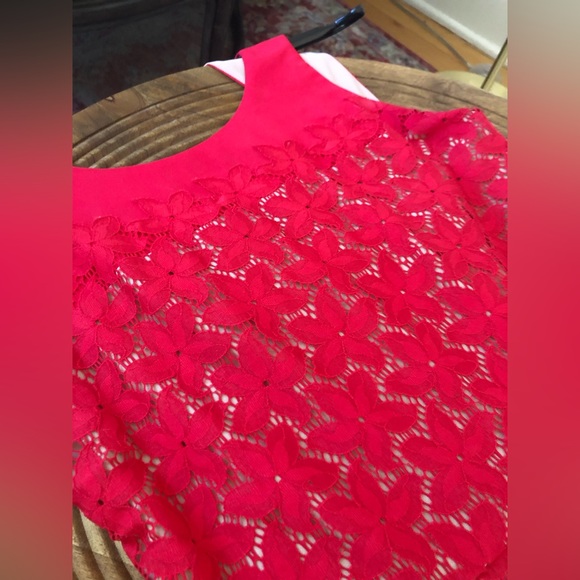 Muse red floral party dress- great condition! - Picture 7 of 10